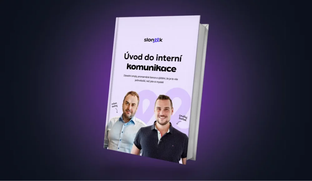 Interní komunikace ebook Sloneek